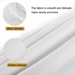 SEENLIN Ecran De Projecteur Hd Portable De 80 Pouces 16: 9 Ecran De Projection Pliable Epais Durable Pour Le Cinema Maison En Plein Air, Blanc -Dahuace Boutique 75560908 4