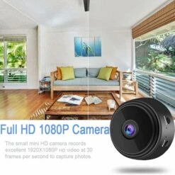 GDRHVFD Mini Caméra De Sécurité 1080P Surveillance Sans Fil De Sécurité Intérieure Et Extérieure -Dahuace Boutique 78531479 3