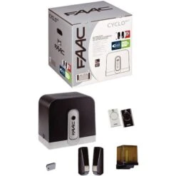 Automatisme Pour Portail Coulissant Cyclokit Integral 24V - FAAC - 105999144