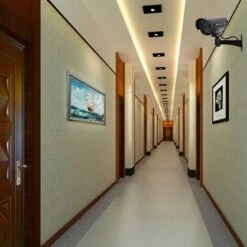 Caméra Fausse Caméra De Surveillance Caméra Factice Avec LED Infrarouge Clignotante Rouge, Caméra Fausse Caméra De Sécurité CCTV (Blanc) 2Pcs -Dahuace Boutique 80713363 5