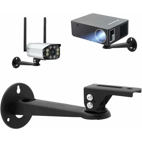 Mini Support Vidéoprojecteur Mural, 20cm Acier Carbone - 360° Réglable Support De Plafond Videoprojecteur Avec Des Vis M4 Pour Caméra/ Projecteur/ Webcam, Noir 3 Mini Support Vidéoprojecteur Mural, 20cm Acier Carbone - 360° Réglable Support De Plafond Videoprojecteur Avec Des Vis M4 Pour Caméra/ Projecteur/ Webcam, Noir