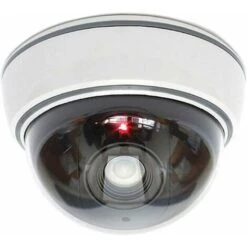 Caméra Factice Factice Avec Objectif, Vidéosurveillance, Sécurité Des Marchandises, Avec Lumière LED Rouge, Très Réaliste Pour Mur, Fausse Caméra Fausse Caméra De Surveillance Fausse Surveillance Faus -Dahuace Boutique 83995341 4