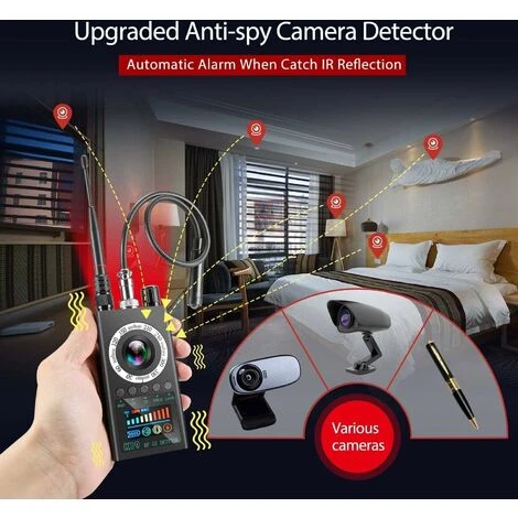 Détecteur De Signal Sans Fil GPS K19, Prise De Vue Anti-sneak Et Anti-écoute Clandestine 4 Détecteur De Signal Sans Fil GPS K19, Prise De Vue Anti-sneak Et Anti-écoute Clandestine – Image 2