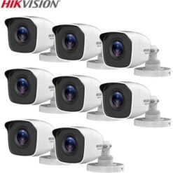 HIKVISION VIDEO SURVEILLANCE KIT DVR 8 CHANNELS 8 CAMERAS 4 MPX -Dahuace Boutique 89575296 3