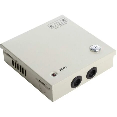 BOITIER RACK ALIMENTATION STABILISÉE 4 CANAUX DE SORTIE DC CCTV CAMERA CONTROL UNIT 5 BOITIER RACK ALIMENTATION STABILISÉE 4 CANAUX DE SORTIE DC CCTV CAMERA CONTROL UNIT – Image 3