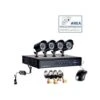 KIT DE SURVEILLANCE VIDÉO 4 CAMÉRAS INFRAROUGES + DVR + ALIMENTATION + CÂBLES 1 KIT DE SURVEILLANCE VIDÉO 4 CAMÉRAS INFRAROUGES + DVR + ALIMENTATION + CÂBLES -Dahuace Boutique 89576091 1