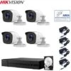 HIKVISION VIDEO SURVEILLANCE KIT DVR 4 CANAUX 4 CAMERAS 4 MPX HD 2 TB -Dahuace Boutique 89576113 1