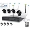 KIT DE SURVEILLANCE VIDÉO SANS FIL NVR 4 CANAUX 4 CAMÉRAS SANS FIL+NVR+ HD 320 GB -Dahuace Boutique 89576311 1