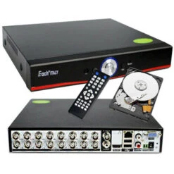 DVR 16 CANAUX AHD CVI TVI CVBS IP HYBRIDE P2P CLOUD DISQUE DUR 1 TB VIDEO SURVEILLANCE -Dahuace Boutique 89576323 2
