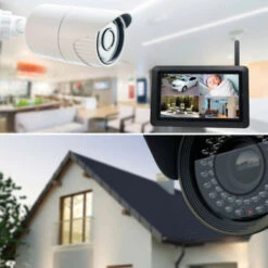 4 CAMÉRA INFRAROUGE HD320 + DVR + ALIMENTATION + CÂBLES 9 4 CAMÉRA INFRAROUGE HD320 + DVR + ALIMENTATION + CÂBLES -Dahuace Boutique 89576723 3