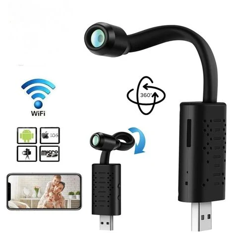 Caméra Espion WiFi Sans Fil Mini Caméra Cachée Caméra De Surveillance Caméra Bébé Sécurité Vidéo Pour Extérieure Interieure Enregistreu 3 Caméra Espion WiFi Sans Fil Mini Caméra Cachée Caméra De Surveillance Caméra Bébé Sécurité Vidéo Pour Extérieure Interieure Enregistreu
