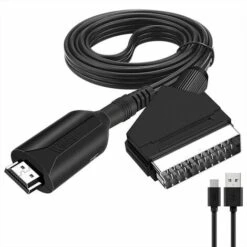 Convertisseur Péritel Vers Hdmi Adaptateur Audio Vidéo Pour Hdtv/dvd/décodeur/ps3/pal/ntsc