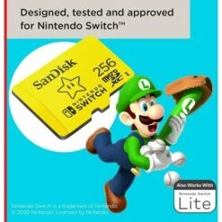 SanDisk Carte MicroSDXC UHS-I Pour Nintendo Switch 256 Go - Produit Sous Licence Nintendo 8 SanDisk Carte MicroSDXC UHS-I Pour Nintendo Switch 256 Go - Produit Sous Licence Nintendo -Dahuace Boutique 90619968 3