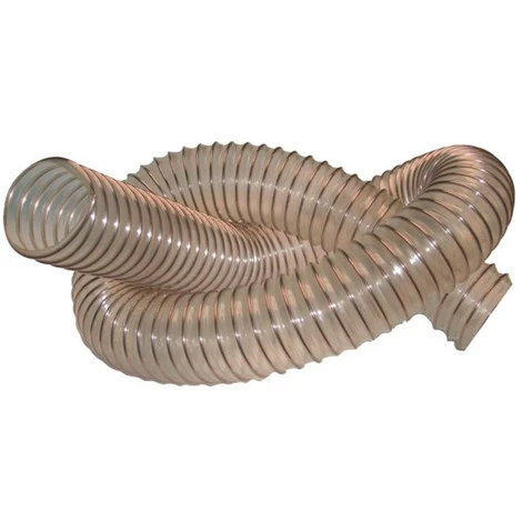 5 M De Tuyau Flexible D'aspiration Bois D. 250 Mm Spire Acier Cuivré PU 0,6 Mm - DW-257258018 - Diamwood 3 5 M De Tuyau Flexible D'aspiration Bois D. 250 Mm Spire Acier Cuivré PU 0,6 Mm - DW-257258018 - Diamwood