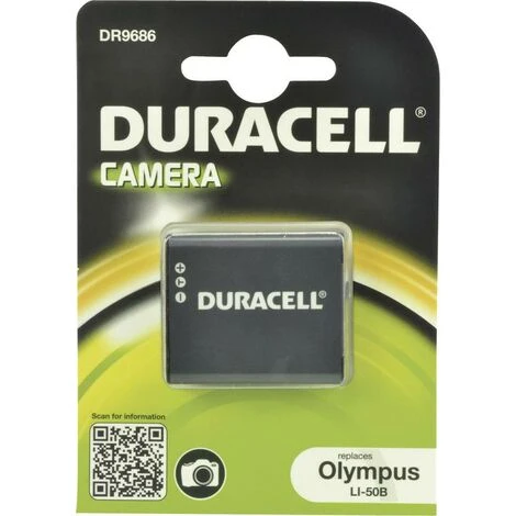 Duracell LI-50B Batterie Pour Appareil Photo Remplace L'accu D'origine LI-50B, D-Li 92, DB-100 3.7 V 770 MAh V380741 4 Duracell LI-50B Batterie Pour Appareil Photo Remplace L'accu D'origine LI-50B, D-Li 92, DB-100 3.7 V 770 MAh V380741 – Image 2