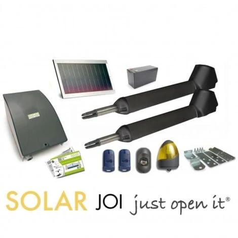 Kit Motorisation Portail Solaire Automatisme Ducati Home Automation SW7000T SOLAR - Pour Portails Battants Maxi 5,2m 500kg Total 3 Kit Motorisation Portail Solaire Automatisme Ducati Home Automation SW7000T SOLAR - Pour Portails Battants Maxi 5,2m 500kg Total