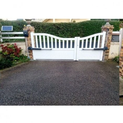 Kit Motorisation Portail Solaire Ducati Home Automation SW3000 T SOLAR - Pour Portail à 2 Battants, 2.2m 200kg Max Chaque Vantail 4 Kit Motorisation Portail Solaire Ducati Home Automation SW3000 T SOLAR - Pour Portail à 2 Battants, 2.2m 200kg Max Chaque Vantail – Image 2