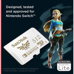 SanDisk Carte MicroSDXC UHS-I Pour Nintendo Switch 512Go - Produit Sous Licence Nintendo -Dahuace Boutique 91709114 3