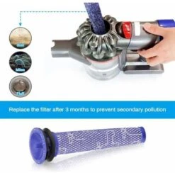 FlkwoH 185mm Brosse Rouleau Pour Dyson V6 DC59 DC62 SV03 SV07 Kit De Rechange, Remplace Filtres Pièces Accessoires Pour Dyson Aspirateur(1 Rouleau De Brosse 185mm, 3 Filtre Hepa Et 1 Outil De Nettoyag 11 FlkwoH 185mm Brosse Rouleau Pour Dyson V6 DC59 DC62 SV03 SV07 Kit De Rechange, Remplace Filtres Pièces Accessoires Pour Dyson Aspirateur(1 Rouleau De Brosse 185mm, 3 Filtre Hepa Et 1 Outil De Nettoyag -Dahuace Boutique 92327672 5