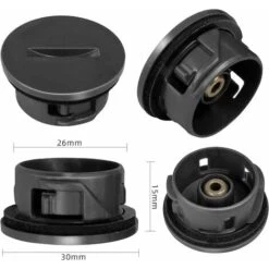 FlkwoH Brosse Pour Dyson V6 SV03 DC62 Filtre Rouleau 963830-01 Slim Balai Brosse Bouchon185mm Animal DC58 DC59 DC61 Accessoires Aspirateur (18,5 Cm) -Dahuace Boutique 92329012 5