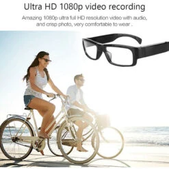 Enregistrement Vidéo Mini Caméra Lunettes De Soleil Protection Polarisée Verres De Sécurité Design Sportif -Dahuace Boutique 92440540 3