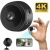 Mini Caméra Espion, Securite Camera 4K HD WiFi Résolution Réglable Caméra De Surveillance Avec Vision Nocturne Et Détection De Mouvement Pour Hidden Caméra Interieur/Exterieur (noir) 1 Mini Caméra Espion, Securite Camera 4K HD WiFi Résolution Réglable Caméra De Surveillance Avec Vision Nocturne Et Détection De Mouvement Pour Hidden Caméra Interieur/Exterieur (noir) -Dahuace Boutique 94035962 1
