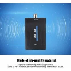 Adaptateur HDMI Vers BNC, Adaptateur Vidéo HDMI Vers BNC Composite Et Convertisseur De Signal Audio 3,5 Mm 480i 576i Prise En Charge NTSC/PAL, Convertisseur HDMI BNC Respectueux De L'environnem -Dahuace Boutique 94700183 3