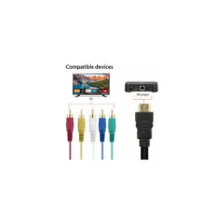 Câble HDMI Vers RCA, Câble Adaptateur Convertisseur HDMI Vers 5 RCA, 1080P HDMI Vers AV HDTV Adaptateur De Convertisseur Audio Vidéo Composite RCA Pour TV HDTV -Dahuace Boutique 94792238 3