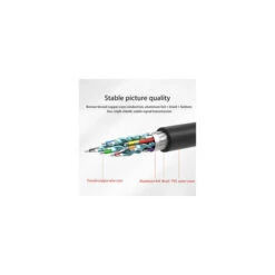 Câble HDMI Vers RCA, Câble Adaptateur Convertisseur HDMI Vers 5 RCA, 1080P HDMI Vers AV HDTV Adaptateur De Convertisseur Audio Vidéo Composite RCA Pour TV HDTV -Dahuace Boutique 94792238 5