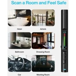 Détecteurs De Caméra Cachée, Détecteur Anti-espion, Détection De Traqueur GPS, Détecteur De Bogue De Scanner De Signal RF, Recherche De Dispositif D'écoute Caché -Dahuace Boutique 95442683 5