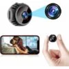 Mini Caméra Espion Sans Fil Cachée WiFi Nanny Cam Baby Monitor 1080P HD Enregistreur Vidéo D'intérieur De Sécurité à Domicile -Dahuace Boutique 95442714 1
