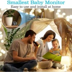 Mini Caméra Espion Sans Fil Cachée WiFi Nanny Cam Baby Monitor 1080P HD Enregistreur Vidéo D'intérieur De Sécurité à Domicile -Dahuace Boutique 95442714 4