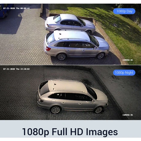 Annke Kit Caméra De Surveillance Filaire 4CH 5MP DVR Enregistreur + 4 Caméra HD 1080P Extérieur Vision Nocture 20m – Avec 4 Caméra Dôme Sans Disque Dur 4 Annke Kit Caméra De Surveillance Filaire 4CH 5MP DVR Enregistreur + 4 Caméra HD 1080P Extérieur Vision Nocture 20m – Avec 4 Caméra Dôme Sans Disque Dur – Image 2