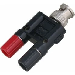 Connecteur Pour Vidéosurveillance　Lot De 2 Connecteurs Coaxiaux BNC Mâle Vers Double Banane Pour Fil D'oscilloscope -Dahuace Boutique 96338685 3