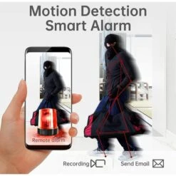 HANBING Camera Espion HD 1080P De Surveillance Sans Fil Mini Caméra Sport Avec Detecteur De Mouvement, Exterieur Interieur Caméra Avec Enregistrement -Dahuace Boutique 96928055 5