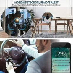 Mini Caméra Espion Cachée 1080p Hd Petite Caméra Espion Surveillance De Sécurité à Domicile Sans Fil -Dahuace Boutique 97891390 3