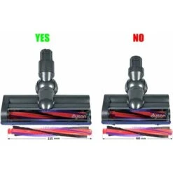 FlkwoH Brosse Remplacement Compatible Avec Dyson + V6 SV03 Rouleau Filtre 963830-02 Balai Brosse Bouchon Motorisee 225 Mm DC58 DC59 DC61 DC62 Animal Aspirateur Accessoires (22,5 Cm) -Dahuace Boutique 98236971 3