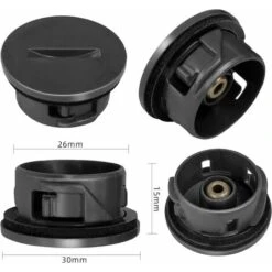 FlkwoH Brosse Remplacement Compatible Avec Dyson + V6 SV03 Rouleau Filtre 963830-02 Balai Brosse Bouchon Motorisee 225 Mm DC58 DC59 DC61 DC62 Animal Aspirateur Accessoires (22,5 Cm) -Dahuace Boutique 98236971 4