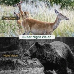 LECHUANG Caméra De Chasse 16MP 1080P IP65 Étanche, Caméra Surveillance Avec 42Pcs LED Vision Nocturne Infrarouge Jusqu'à 80FT/25m Et Grand Angle 120° -Dahuace Boutique 98443820 2