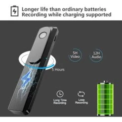 Mini Caméra Espion Enregistreur HD 1080P Mini Cachée Portable Body Camera Avec Vision Nocturne Micro Camera Surveillance Enregistreur Audio Et Vidéo Nanny Caméra Pour Interieur/Exterieur 10 Mini Caméra Espion Enregistreur HD 1080P Mini Cachée Portable Body Camera Avec Vision Nocturne Micro Camera Surveillance Enregistreur Audio Et Vidéo Nanny Caméra Pour Interieur/Exterieur -Dahuace Boutique 98496988 4