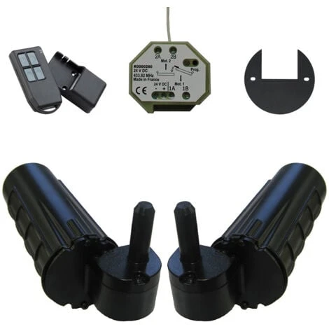 Motorisation Volets 2 Battants URANUS Radio - Gond Ø 14 3 Motorisation Volets 2 Battants URANUS Radio - Gond Ø 14