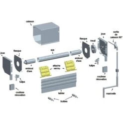 Attache Verrou Pour Tube ZF 2 Maillons 7 Attache Verrou Pour Tube ZF 2 Maillons -Dahuace Boutique 98886674 3