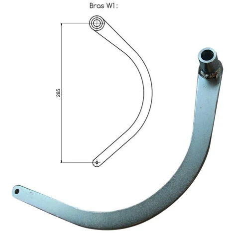 Kit Bras W1 Gauche WINEO Brut 4 Kit Bras W1 Gauche WINEO Brut – Image 2