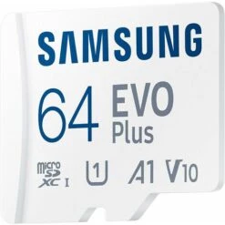 Carte Mémoire MicroSD Evo Plus 64 Go SDXC U1 Classe 10 A1 130 Mo/s Avec Adaptateur Version 2021 (MB-MC64KA/EU) 8 Carte Mémoire MicroSD Evo Plus 64 Go SDXC U1 Classe 10 A1 130 Mo/s Avec Adaptateur Version 2021 (MB-MC64KA/EU) -Dahuace Boutique 99373913 2