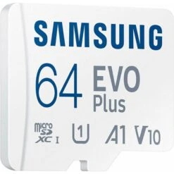 Carte Mémoire MicroSD Evo Plus 64 Go SDXC U1 Classe 10 A1 130 Mo/s Avec Adaptateur Version 2021 (MB-MC64KA/EU) 9 Carte Mémoire MicroSD Evo Plus 64 Go SDXC U1 Classe 10 A1 130 Mo/s Avec Adaptateur Version 2021 (MB-MC64KA/EU) -Dahuace Boutique 99373913 3