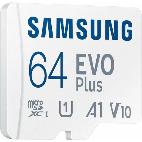 Carte Mémoire MicroSD Evo Plus 64 Go SDXC U1 Classe 10 A1 130 Mo/s Avec Adaptateur Version 2021 (MB-MC64KA/EU) 5 Carte Mémoire MicroSD Evo Plus 64 Go SDXC U1 Classe 10 A1 130 Mo/s Avec Adaptateur Version 2021 (MB-MC64KA/EU) – Image 3