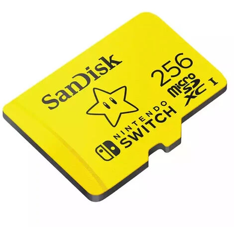 SanDisk Carte MicroSDXC UHS-I Pour Nintendo Switch 256Go - Produit Sous Licence Nintendo 4 SanDisk Carte MicroSDXC UHS-I Pour Nintendo Switch 256Go - Produit Sous Licence Nintendo – Image 2